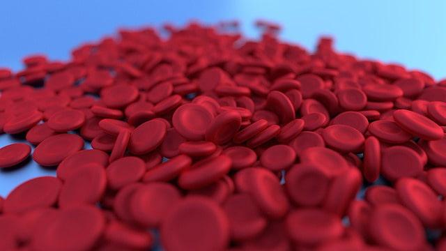 Representação gráfica de hemácias em corpo acometido por anemia ferropriva