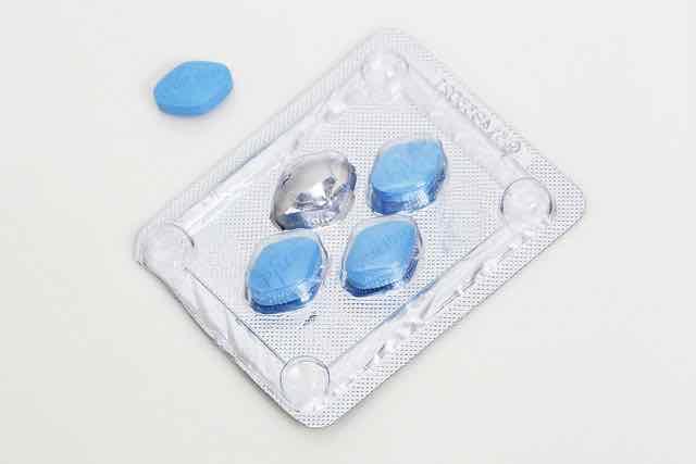 capsula com pilulas de viagra