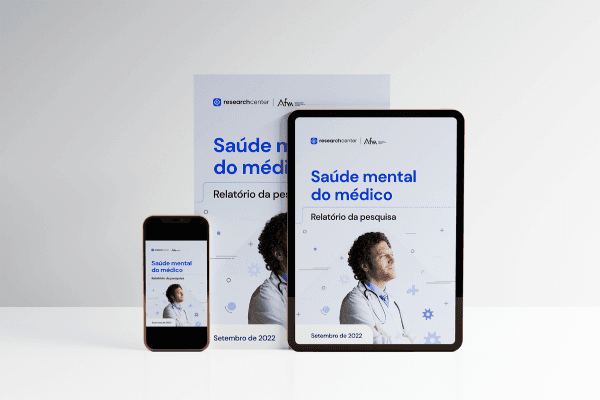 Como está a saúde mental dos médicos no Brasil? Baixe a pesquisa completa